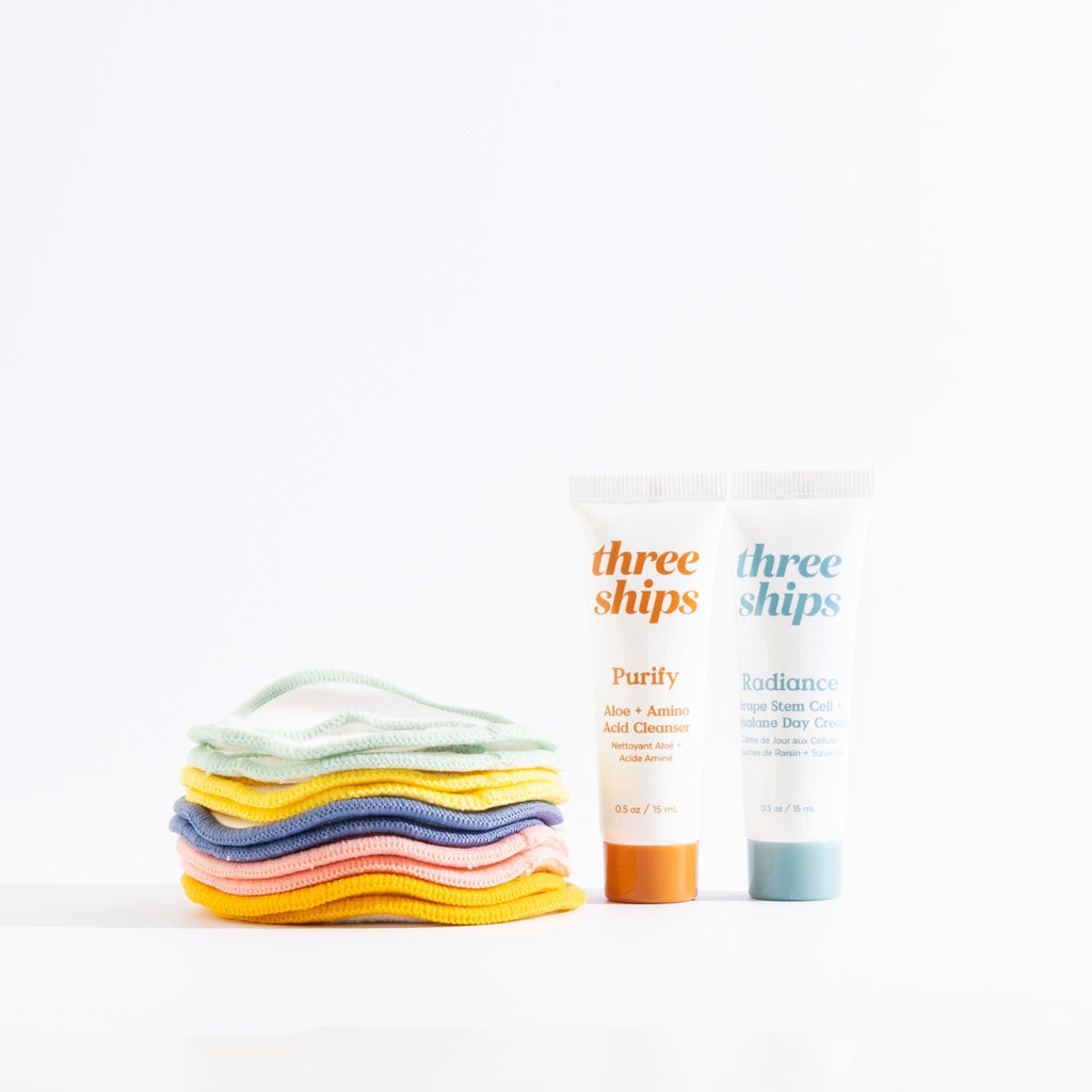 Three Ships-Clean and Bright Skincare Holiday Gift Set-