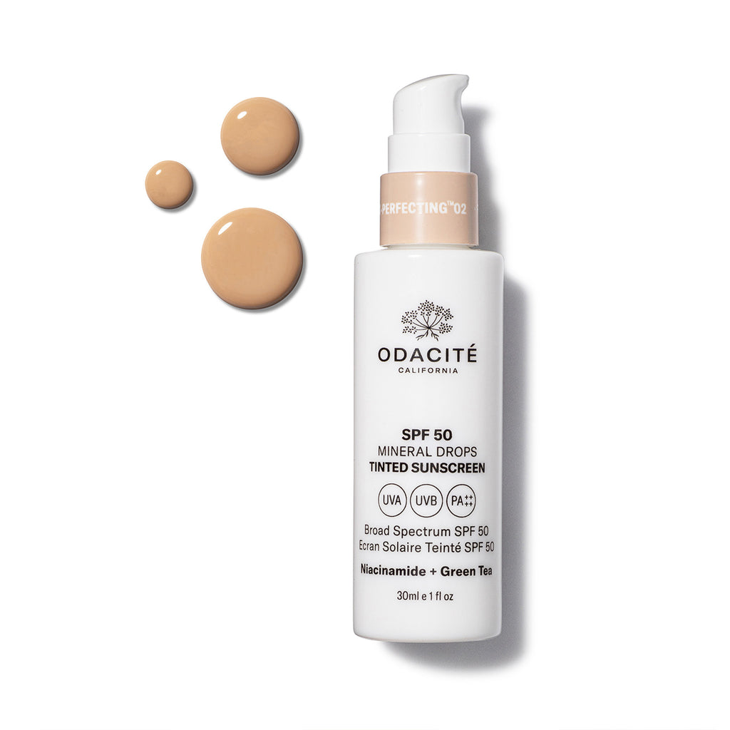 Odacite-Spf 50 Flex-Perfecting™ Mineral Drops Tinted Sunscreen-02 - light medium-